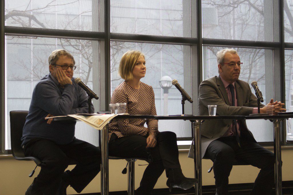 (Left to right) Ivor Shapiro, Lee-Ann Goodman and Jim Turk Photo by: Robert Liwanag