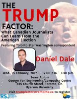 Toronto Star’s Daniel Dale to discuss what Canadian journalists can learn from the American election