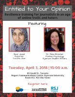 Upcoming workshop will help journalists deal with online hate
